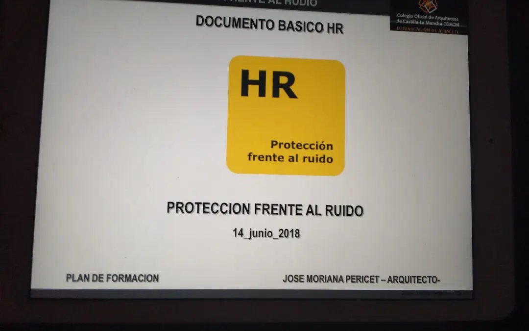 Curso práctico sobre acústica en la edificación.