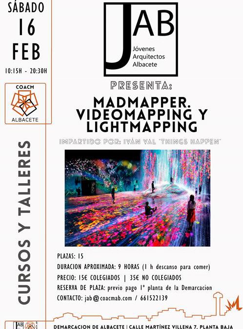 Taller videomapping y lightmapping