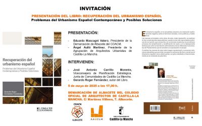PRESENTACIÓN LIBRO GERARDO ROGER: «RECUPERACIÓN DEL URBANISMO ESPAÑOL»