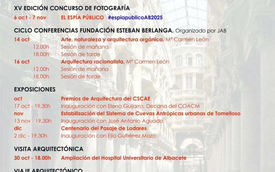 DÍA MUNDIAL DE LA ARQUITECTURA 2025