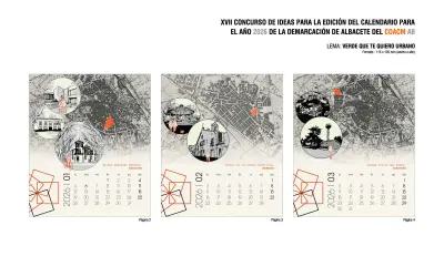 Fallo del XVII Concurso de Ideas Calendario COACMAB 2025