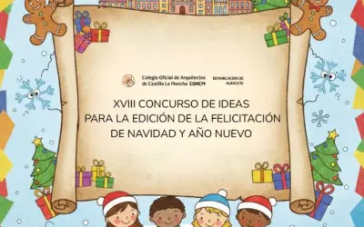XVIII Concurso de Ideas para la Edición de la Felicitación de Navidad y Año Nuevo de la Demarcación de Albacete del COACM