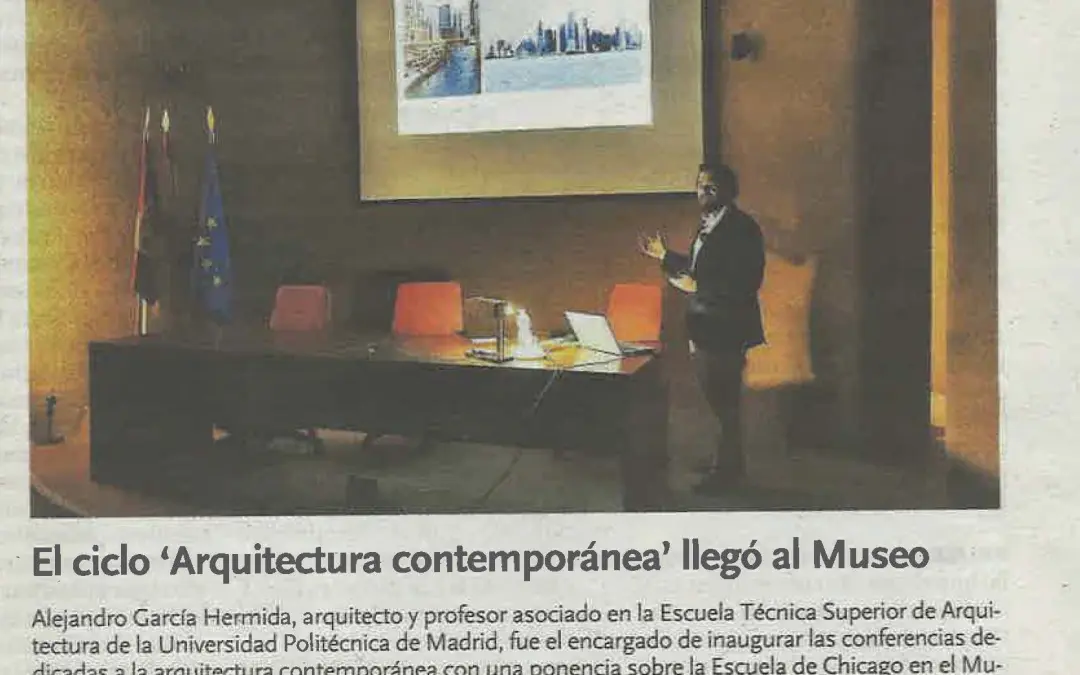 Los Martes en el Museo. Ciclo «Arquitectura contemporánea»